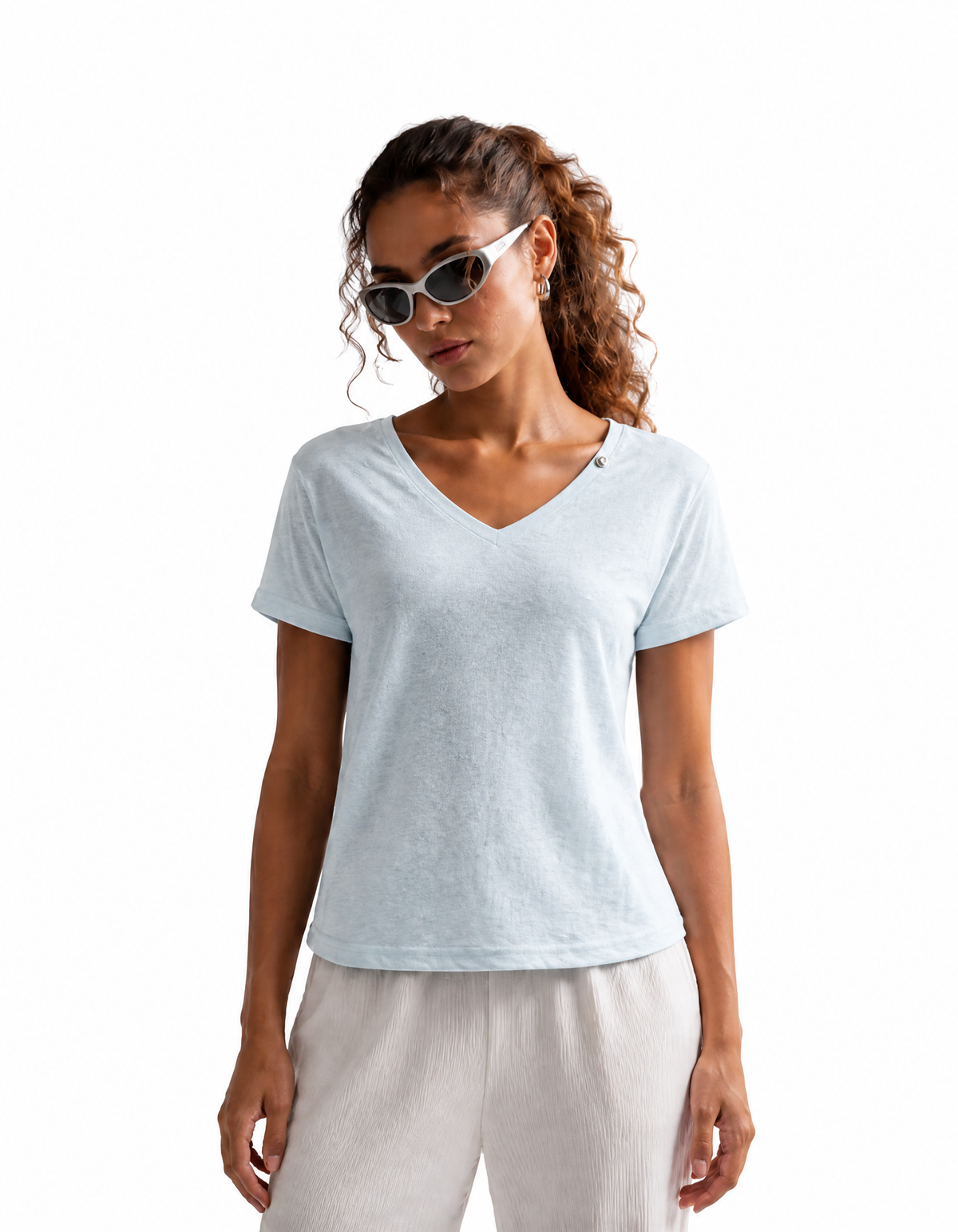 Rubé cloud cut tee