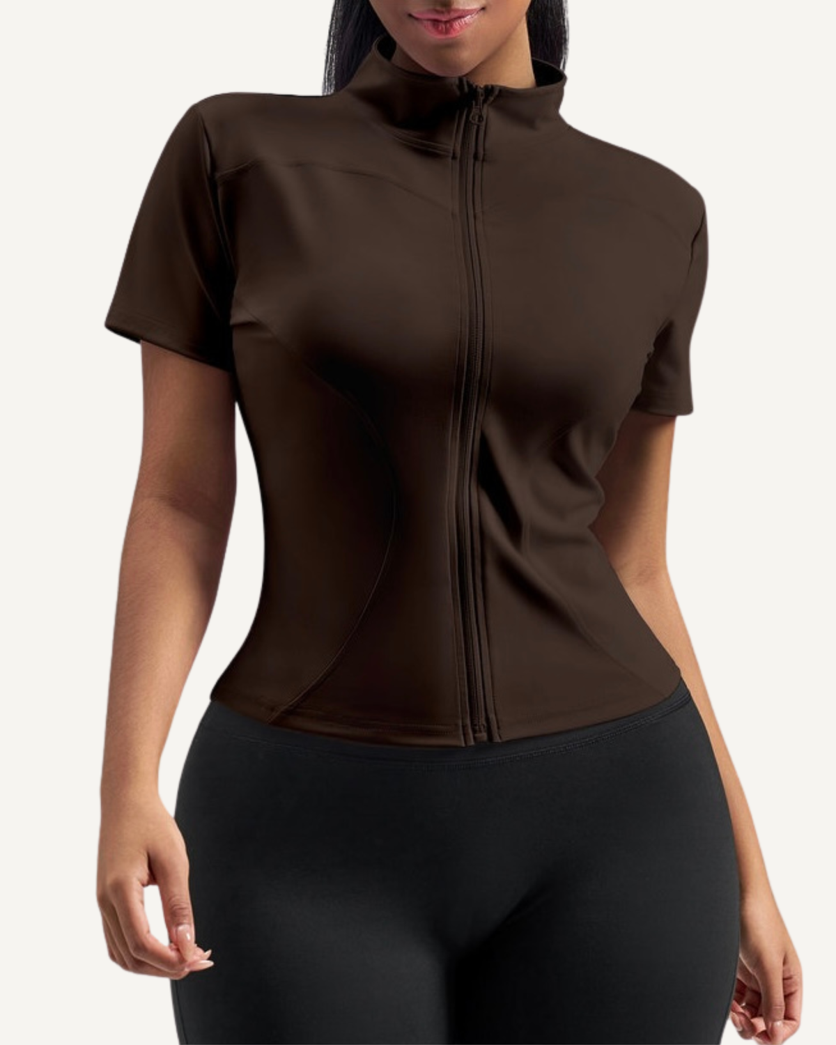Rubé Aura zip tee