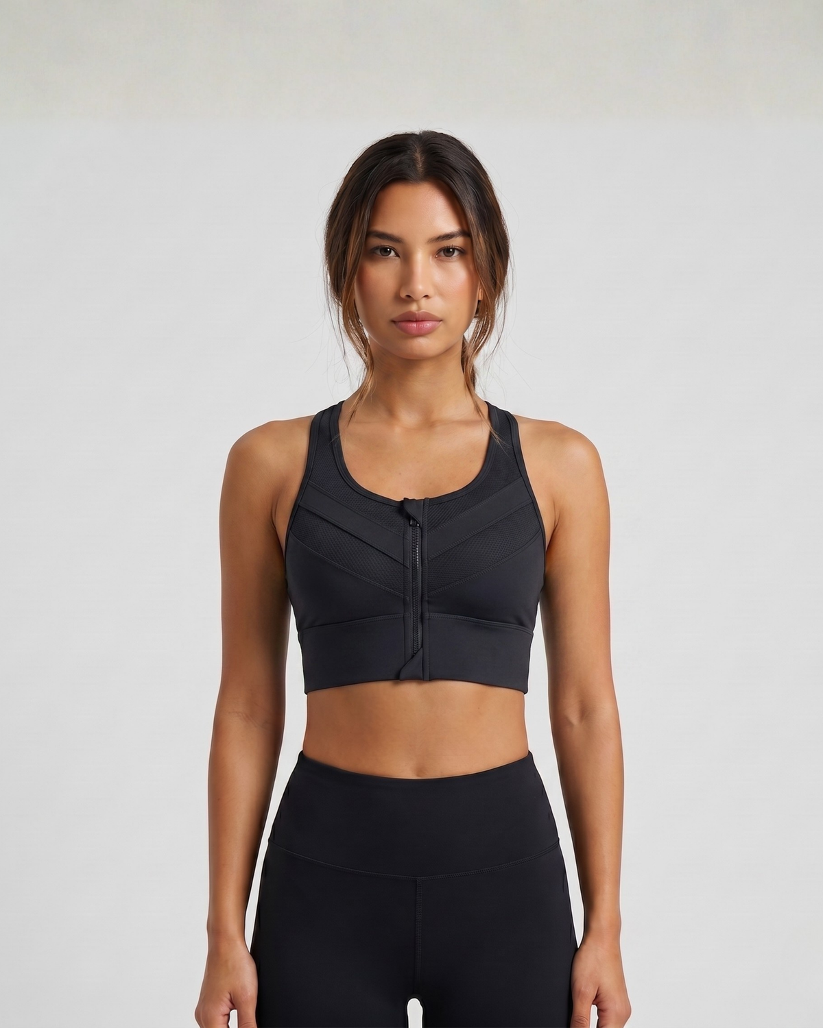 Rubé Airflex front zip sports bra