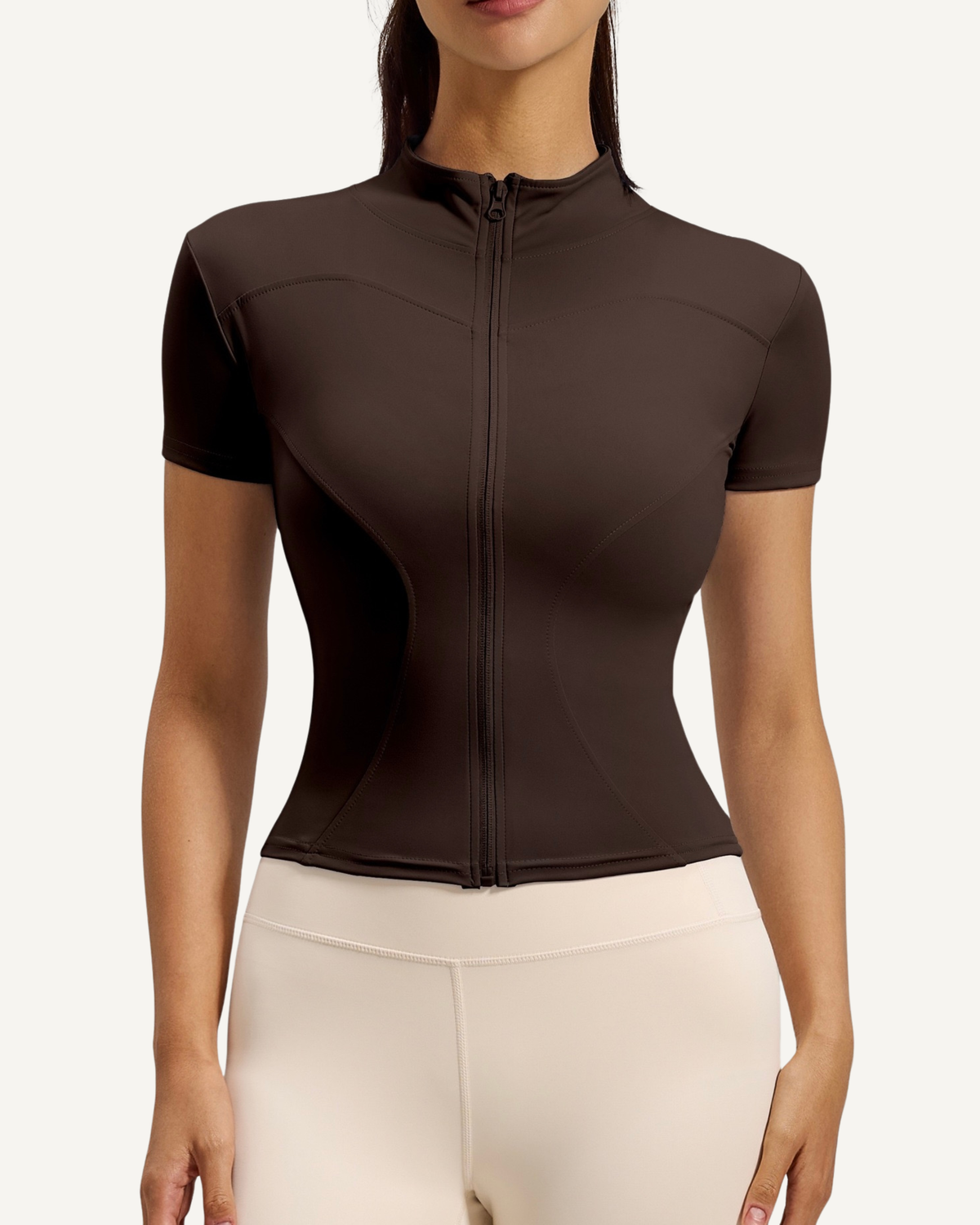 Rubé Aura zip tee