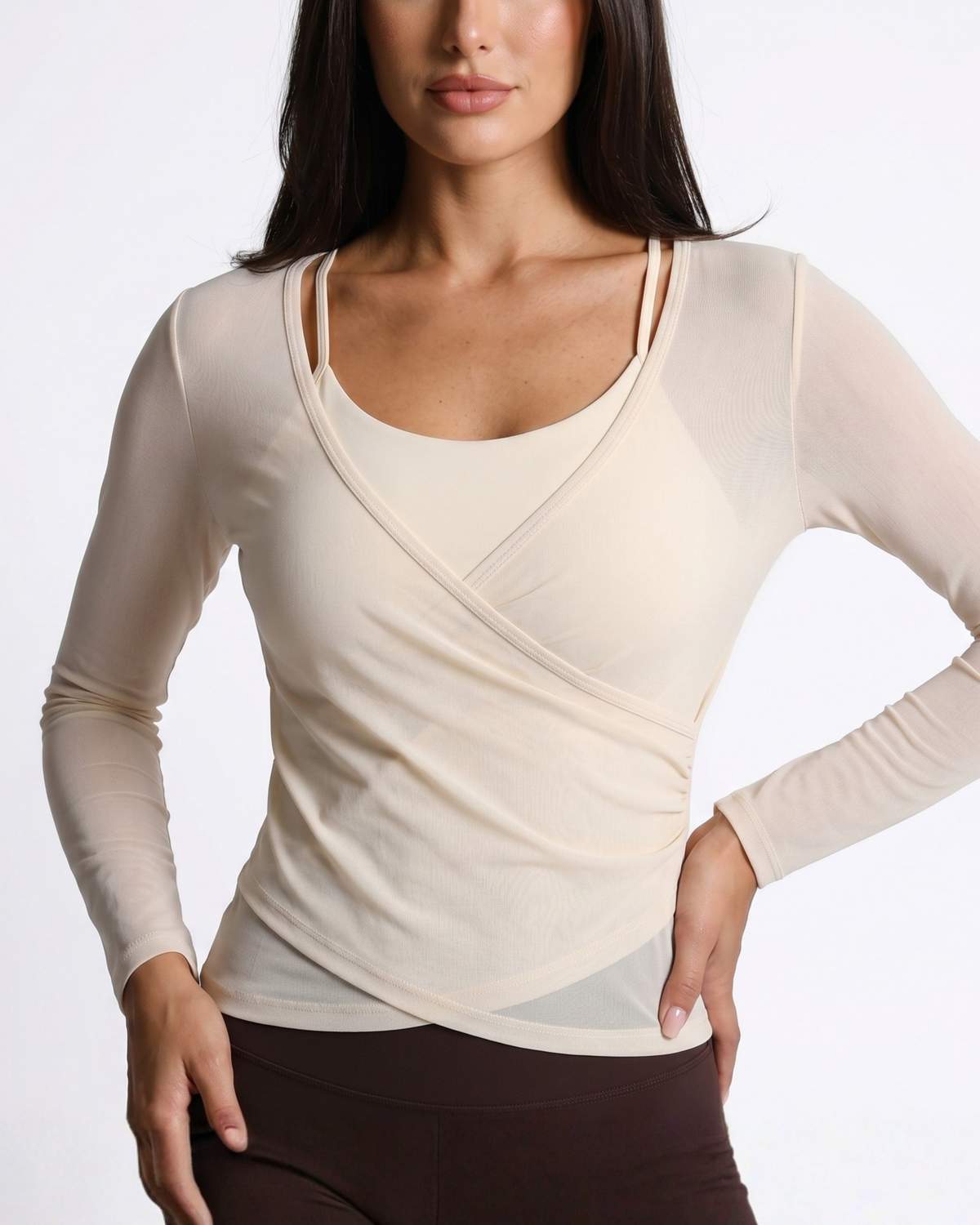 rube essence two-in-one top breath illusionwrap