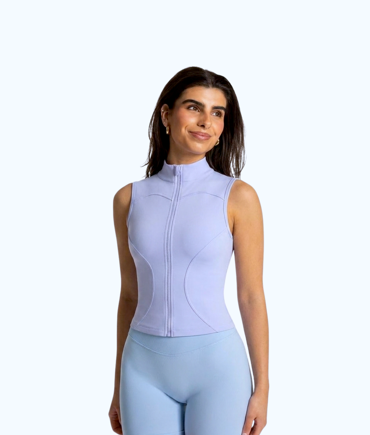 Rubé sleeveless full-zip Athletic top