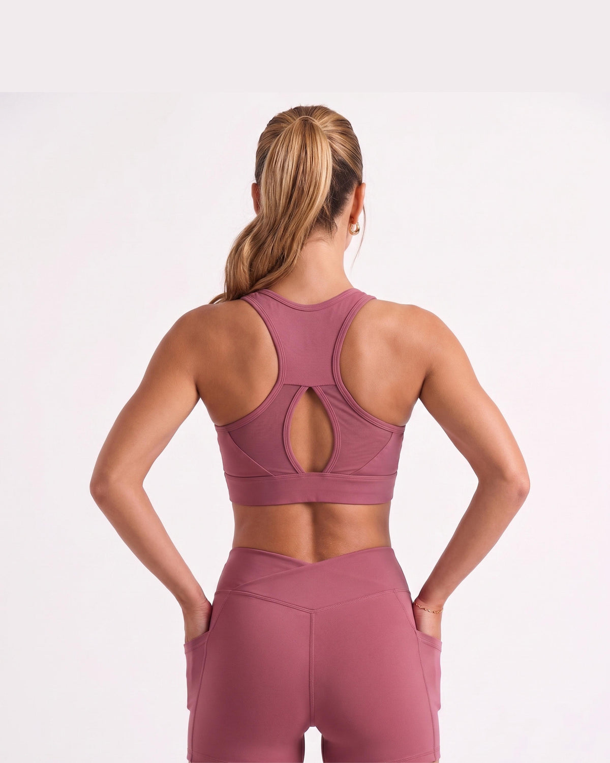 Rube Sculpt Keyhole Racerback Bra