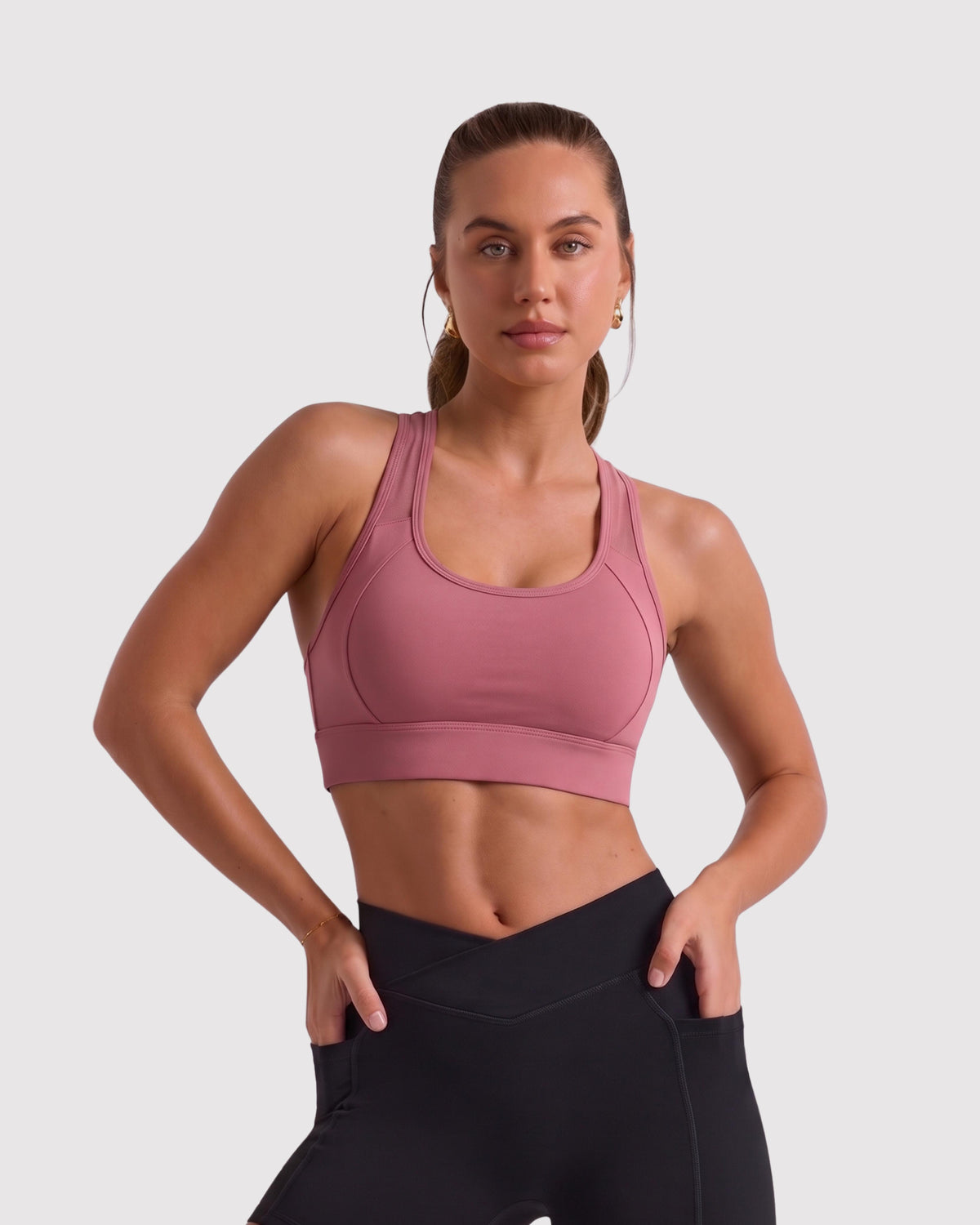 Rube Sculpt Keyhole Racerback Bra