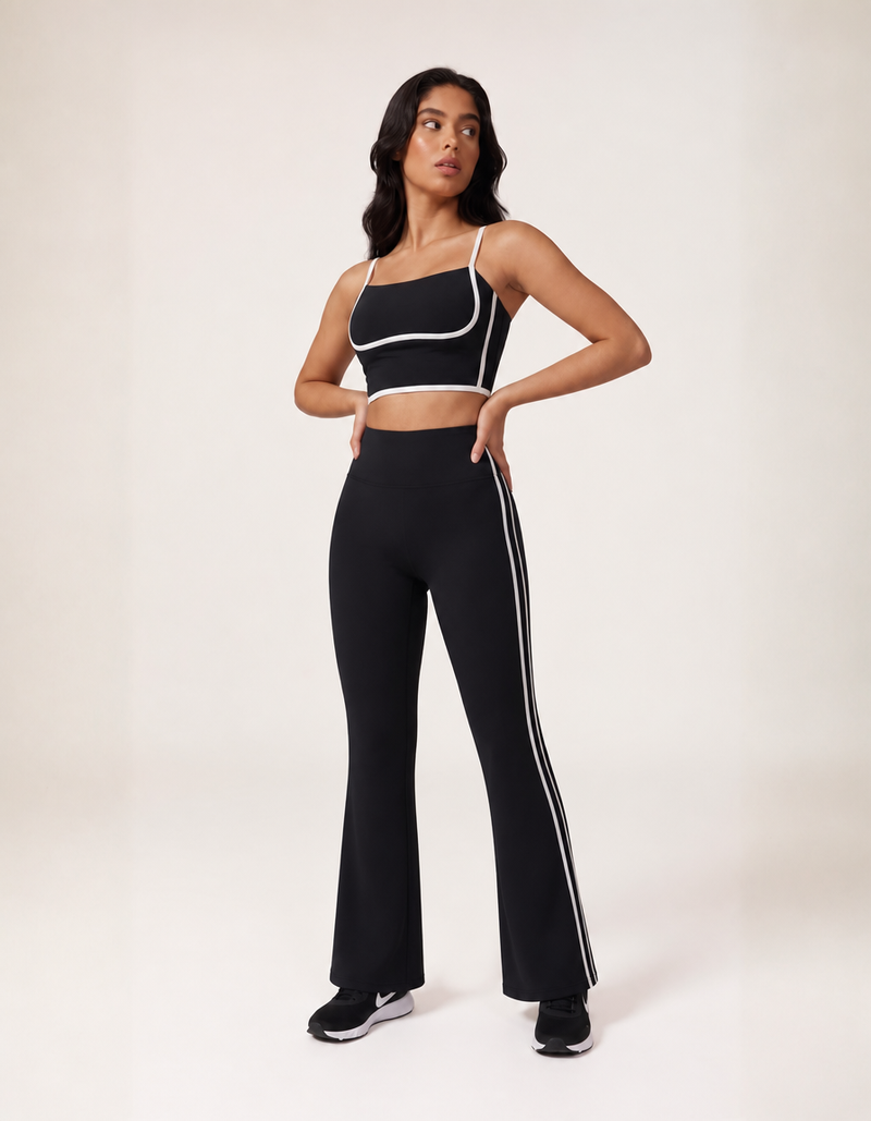 Rube The Studio Contrast Trim flare Set